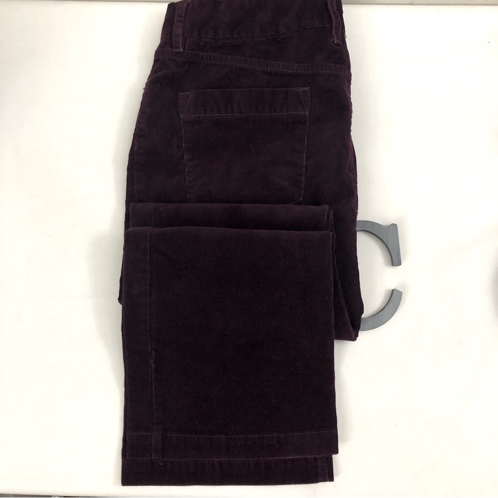 J. Crew Sz 10R Favorite Fit Purple Corduroy Jeans